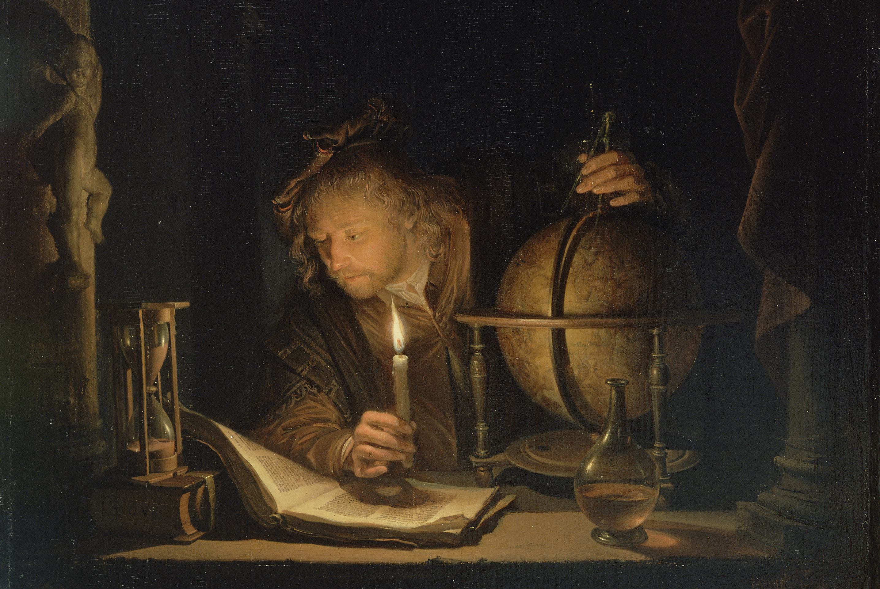 Astronomer by Candlelight