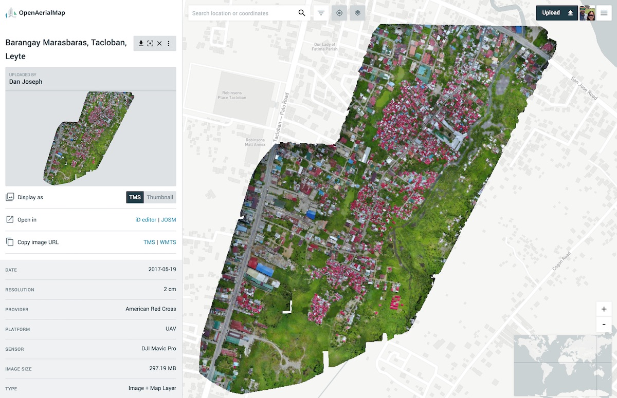 Barangay Marasbaras drone imagery