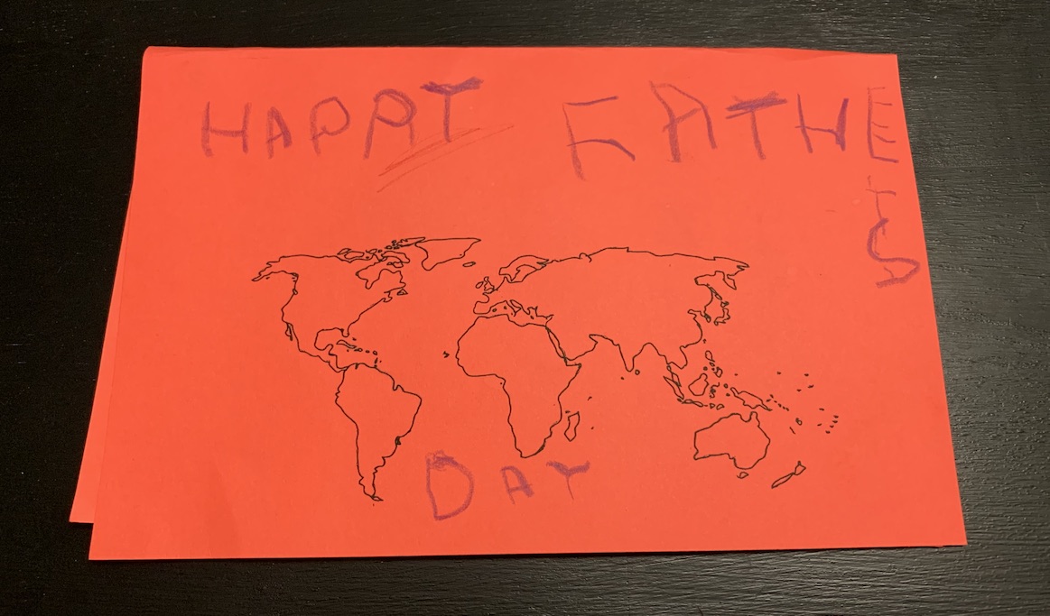 Elyse Father's Day card