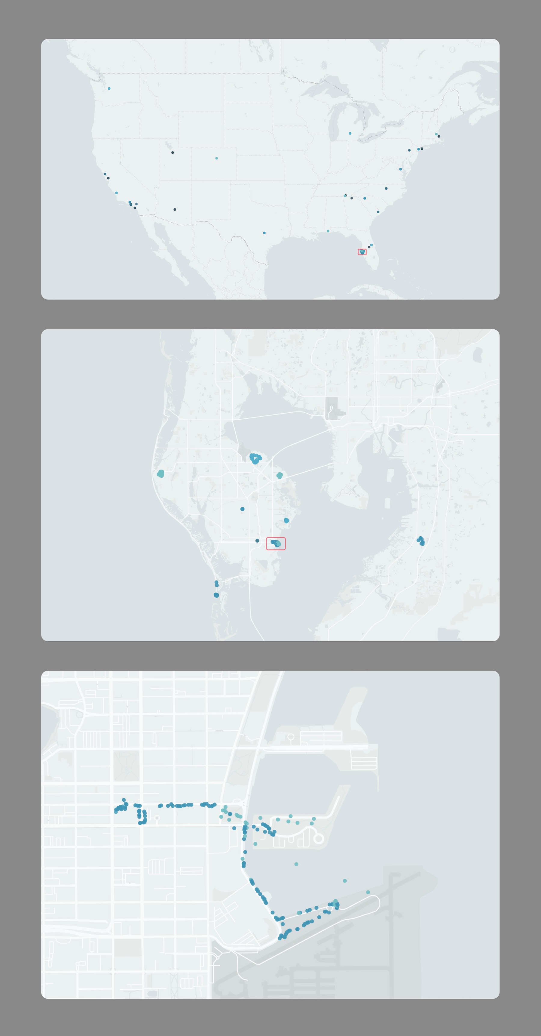 Data across the nation, and my own fieldwork in St. Pete