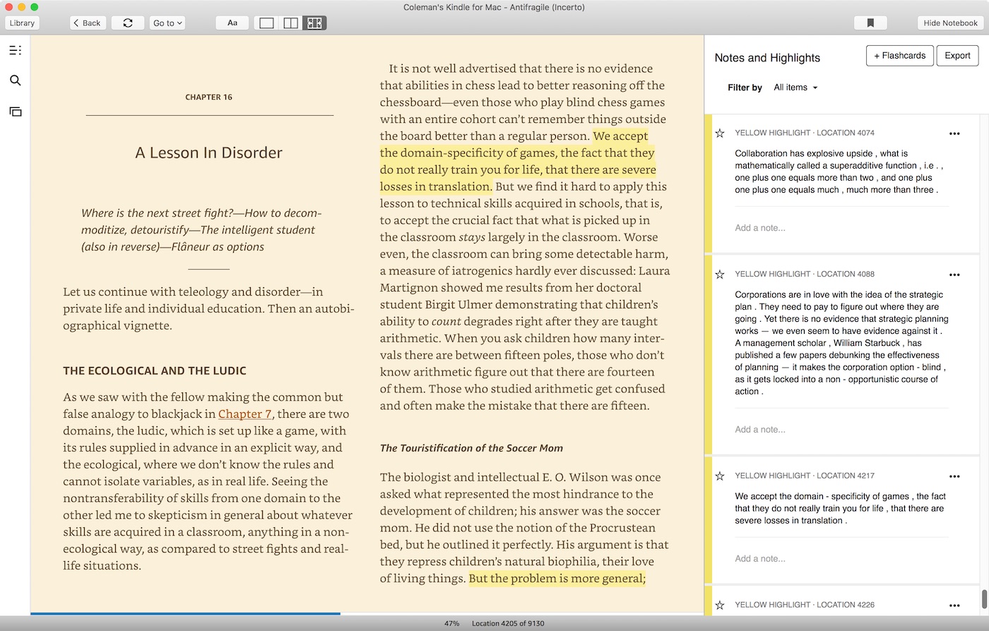 Kindle for Mac