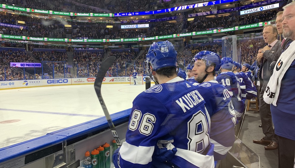 Kucherov and Johnson, from my seat