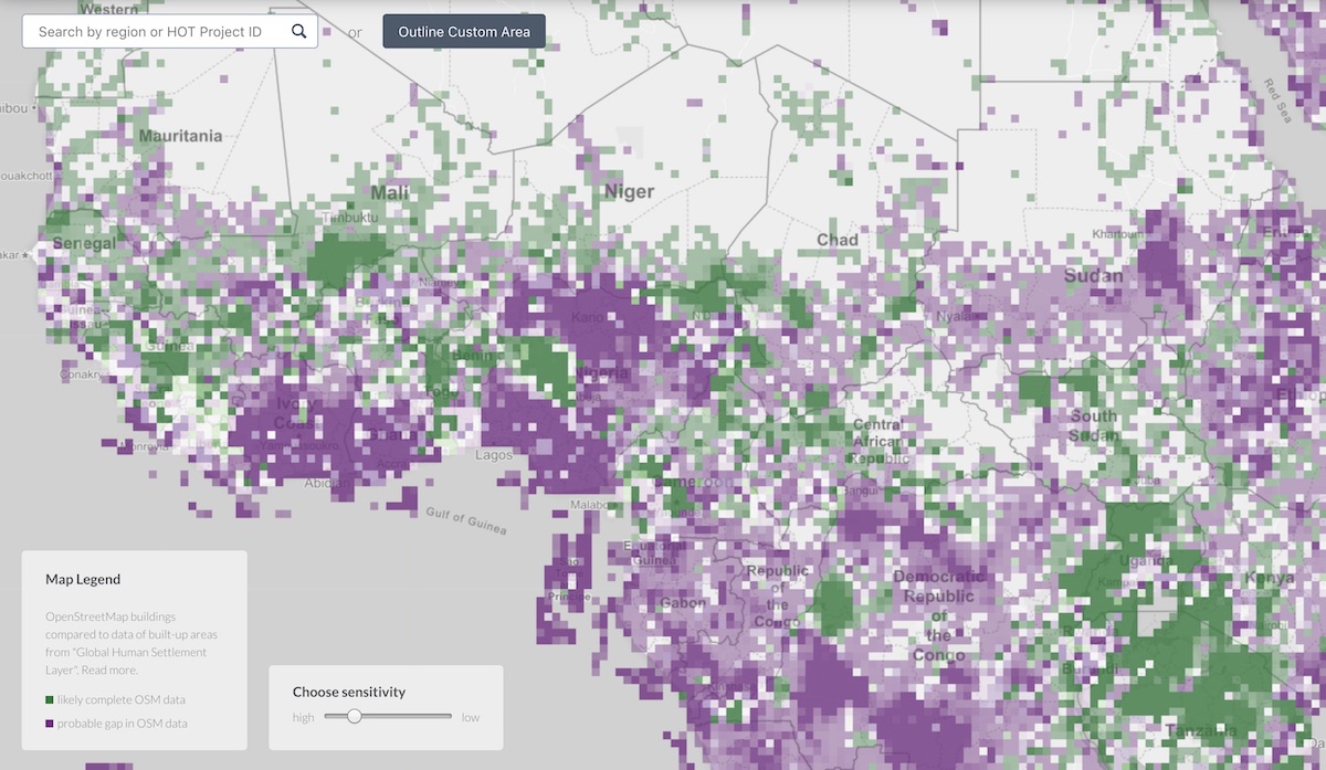 OSM Analytics coverage detection