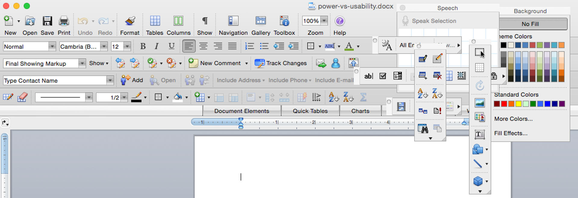 Microsoft Office, exemplifying 'feature creep'