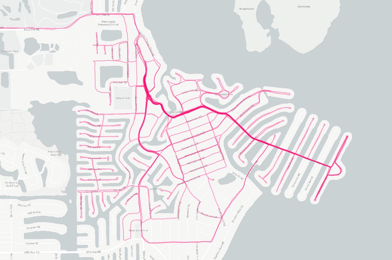 Run Shore Acres progress